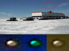 南极科学站又现UFO(组图)